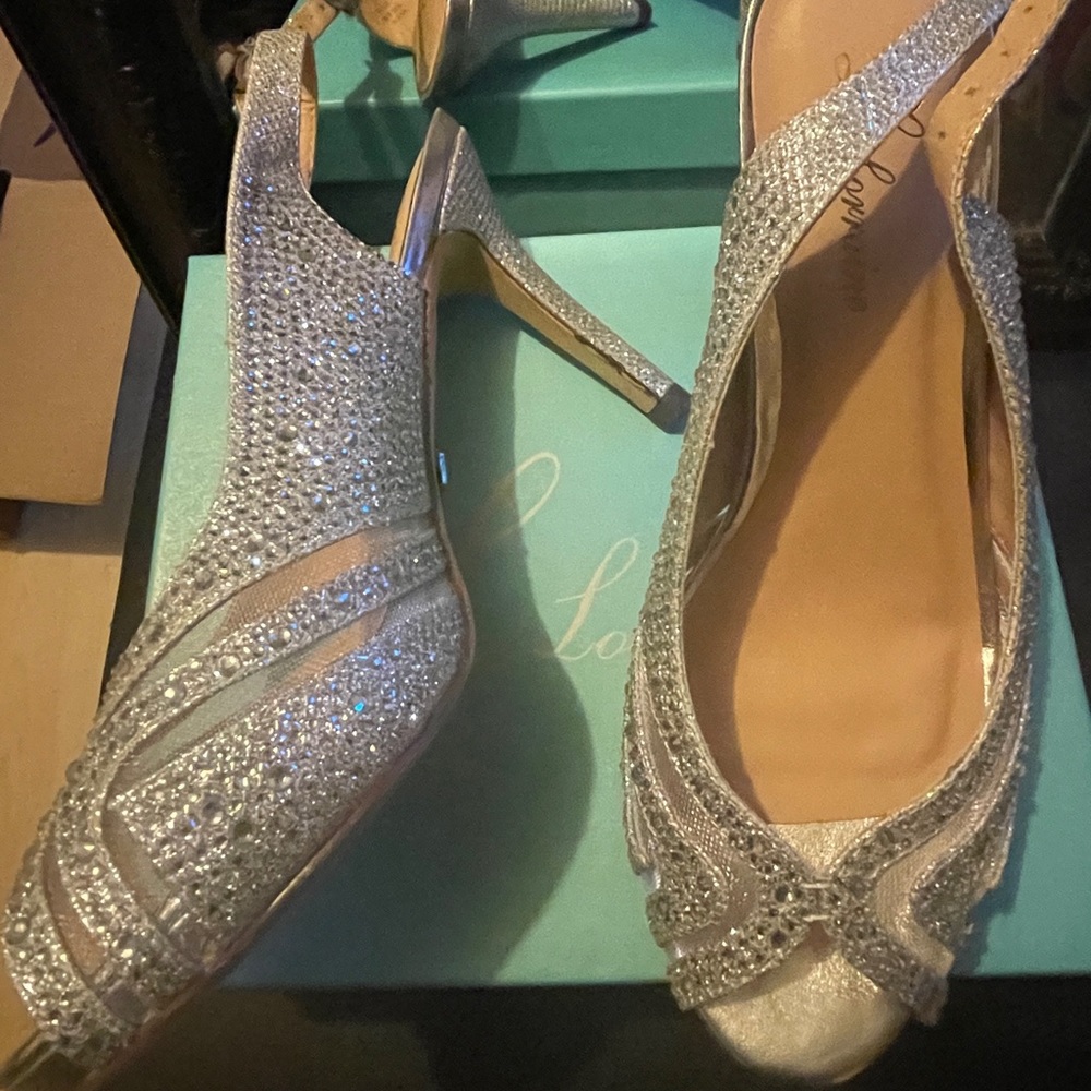 Glitter Pumps Wedding Shoes